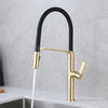 Manufacturer Deck Mounted Single Lever Flexible Neck Kitchen Tap Mixer Faucet